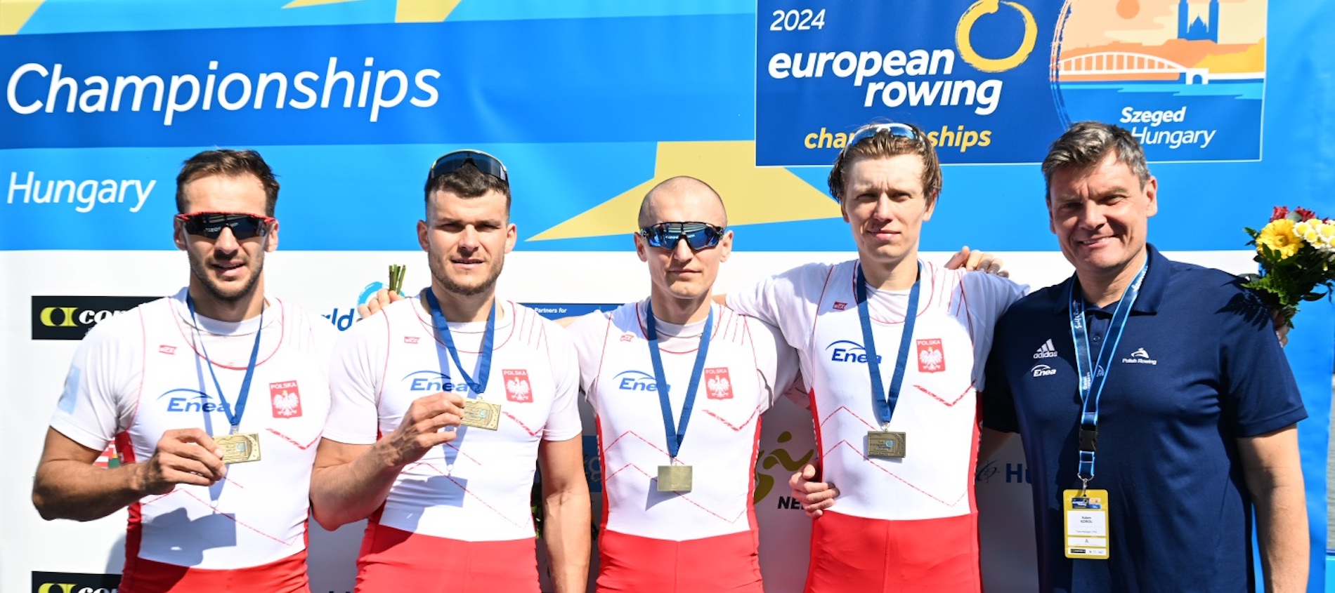 Mistrzostwa Europy w Szeged: brązowy medal czwórki podwójnej 