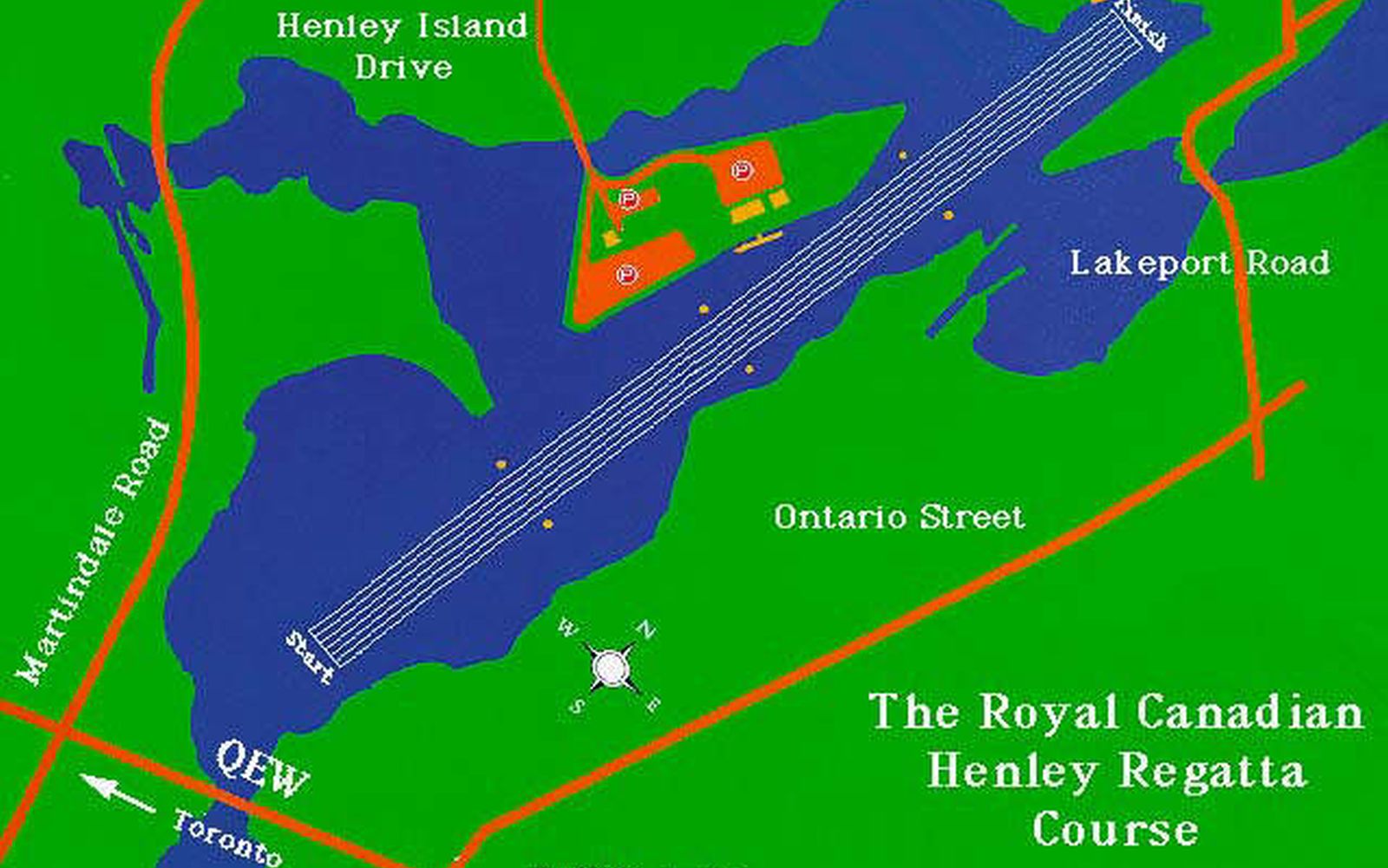 Royal Canadian Henley Rowing Course
